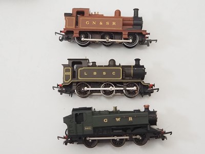 Lot 67 - A group of unboxed OO gauge steam locomotives...