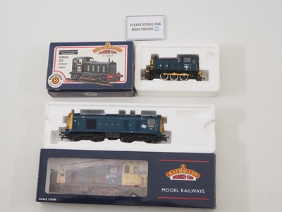 Lot 71 - A pair of BACHMANN OO gauge diesel locomotives...