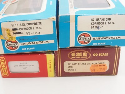 Lot 74 - A group of OO gauge passenger coaches by...