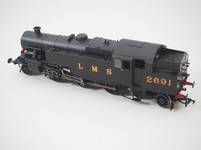 Lot 77 - A pair of BACHMANN OO gauge LMS steam locos...