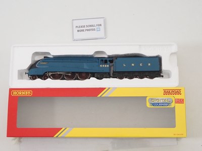 Lot 83 - A HORNBY OO gauge R3285TTS Class A4 steam loco...