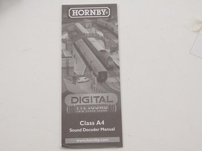 Lot 83 - A HORNBY OO gauge R3285TTS Class A4 steam loco...