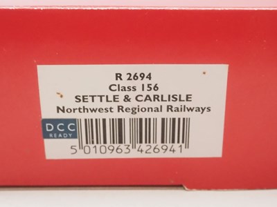 Lot 90 - A HORNBY OO gauge R2694 Class 156 2-car DMU in...