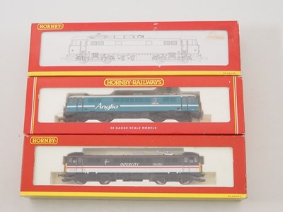Lot 91 - A group of HORNBY OO gauge electric...