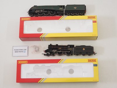 Lot 93 - A pair of HORNBY OO gauge steam locomotives...