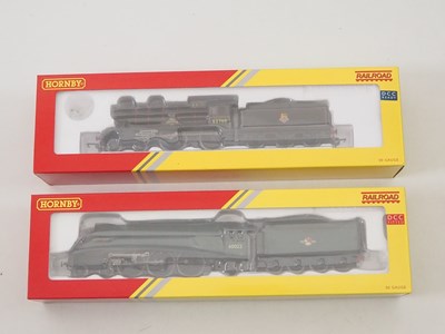 Lot 93 - A pair of HORNBY OO gauge steam locomotives...