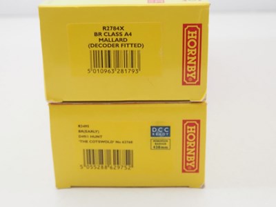 Lot 93 - A pair of HORNBY OO gauge steam locomotives...