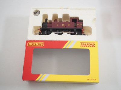 Lot 117 - A pair of HORNBY OO gauge class 3F Jinty steam...