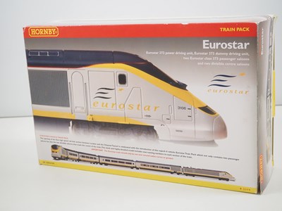 Lot 134 - A HORNBY OO gauge R2379 Eurostar 6 car high...