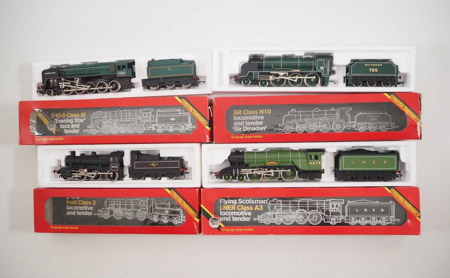 Lot 174 - A group -of HORNBY OO gauge steam locomotives...