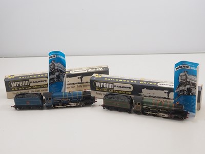 Lot 246 - A pair of WRENN OO gauge Castle Class steam...