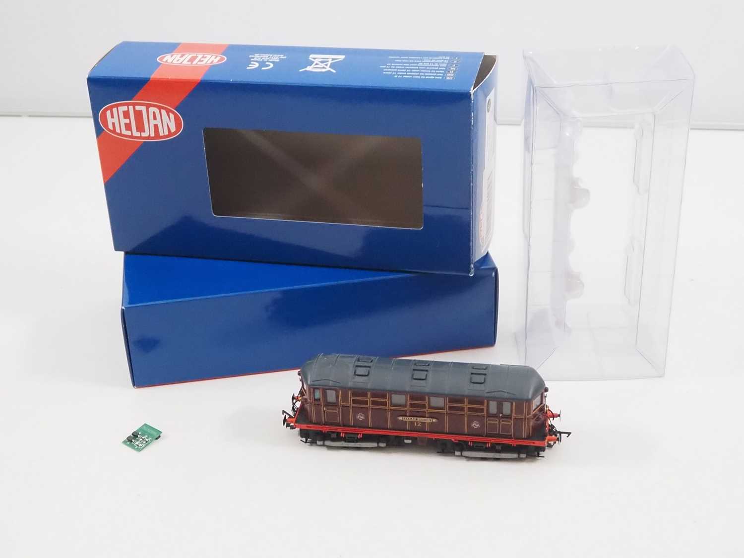 Lot 263 - A HELJAN OO gauge 9008 Bo-Bo Metropolitan...