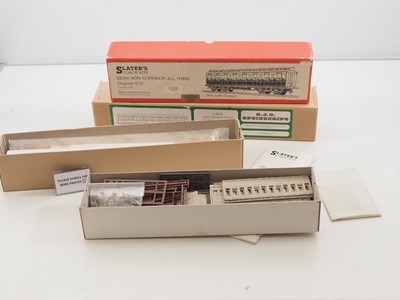 Lot 266 - A pair of unbuilt O gauge coach kits by...