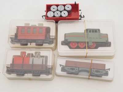 Lot 270 - A quantity of FALLER HiT train large scale...