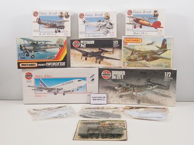 Lot 273 - A group of unbuilt plastic kits, mostly...