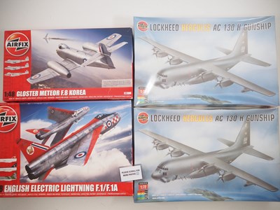 Lot 281 - A group of AIRFIX 1:48 and 1:72 scale unbuilt...
