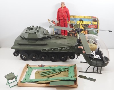 Lot 284 - A group of PALITOY Action Man items comprising...