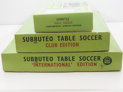 Lot 294 - A group of SUBBUTEO vintage table football...
