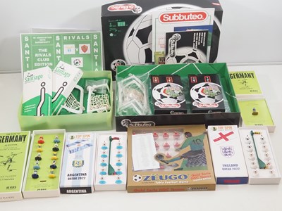 Lot 295 - A group of modern table football games and...