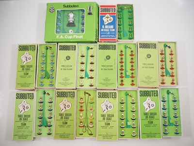 Lot 298 - A group of vintage SUBBUTEO teams to include...