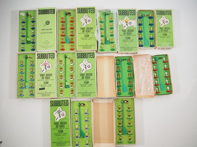 Lot 299 - A group of vintage SUBBUTEO teams to include...