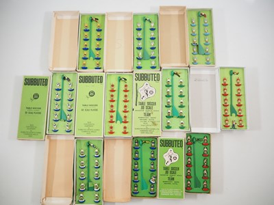 Lot 301 - A group of vintage SUBBUTEO teams to include...