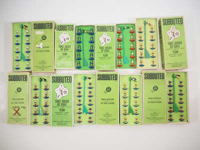 Lot 304 - A group of vintage scarcer SUBBUTEO teams to...