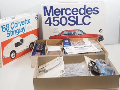 Lot 329 - A pair of ENTEX unbuilt plastic kits...