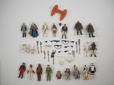 Lot 343 - Star Wars: A group of vintage PALITOY / KENNER...