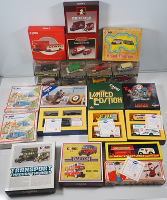 Lot 364 - A mixed group of CORGI CLASSICS diecast vans...