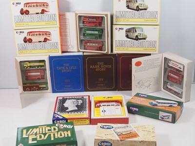 Lot 365 - A mixed group of CORGI CLASSICS & EFE diecast...