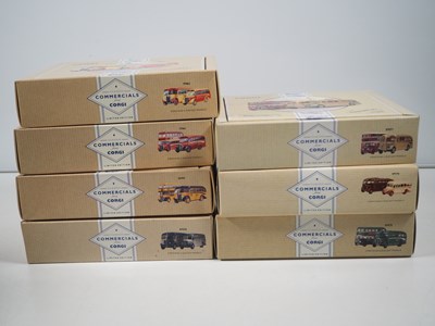 Lot 370 - A mixed group of CORGI CLASSICS diecast buses...