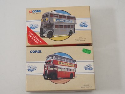 Lot 372 - A mixed group of CORGI CLASSICS diecast buses,...