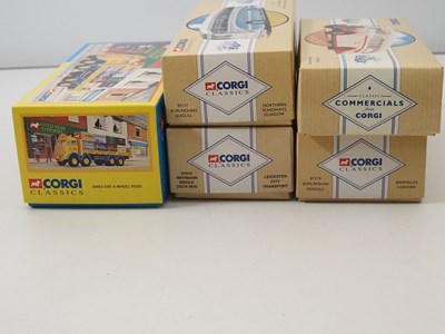 Lot 372 - A mixed group of CORGI CLASSICS diecast buses,...
