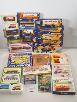 Lot 373 - A mixed group of CORGI diecast vehicles in...