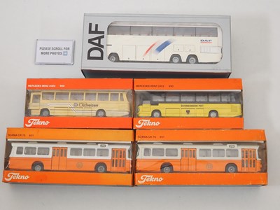 Lot 377 - A group of TEKNO vintage European outline...