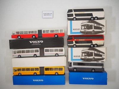 Lot 378 - A group of NZG European outline diecast...
