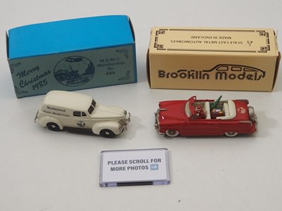 Lot 384 - A pair of BROOKLIN MODELS handbuilt whitemetal...