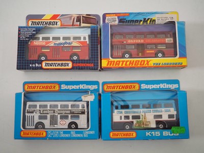 Lot 385 - A group of MATCHBOX Kingsize K15 'The Londoner'...