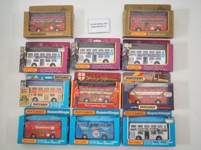 Lot 386 - A group of MATCHBOX Kingsize K15 'The Londoner'...