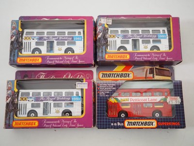Lot 386 - A group of MATCHBOX Kingsize K15 'The Londoner'...