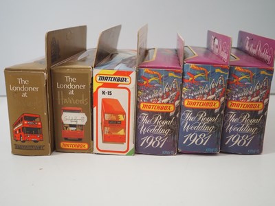 Lot 386 - A group of MATCHBOX Kingsize K15 'The Londoner'...