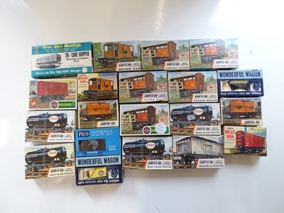 Lot 234 - A quantity of kitbuilt wagons by AIRFIX, PECO...