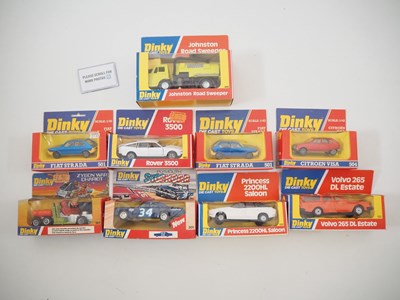 Lot 390 - A group of DINKY diecast vehicles in 1970s/80s...