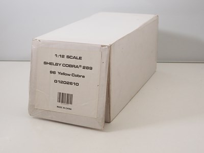 Lot 402 - A GMP G1202610 1/12 scale Shelby Cobra 289...