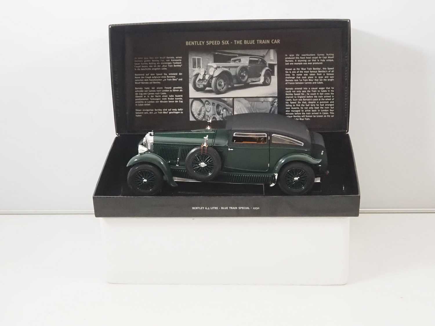 Lot 406 - A MINICHAMPS 1/18 scale diecast Bentley 6.5...