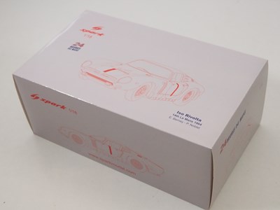 Lot 412 - A SPARK 1/18 scale handbuilt resin Iso Rivolta...