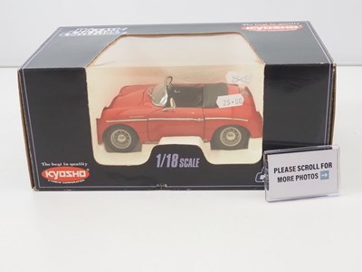 Lot 421 - A KYOSHO 1/18 scale diecast Porsche 356A/1600...