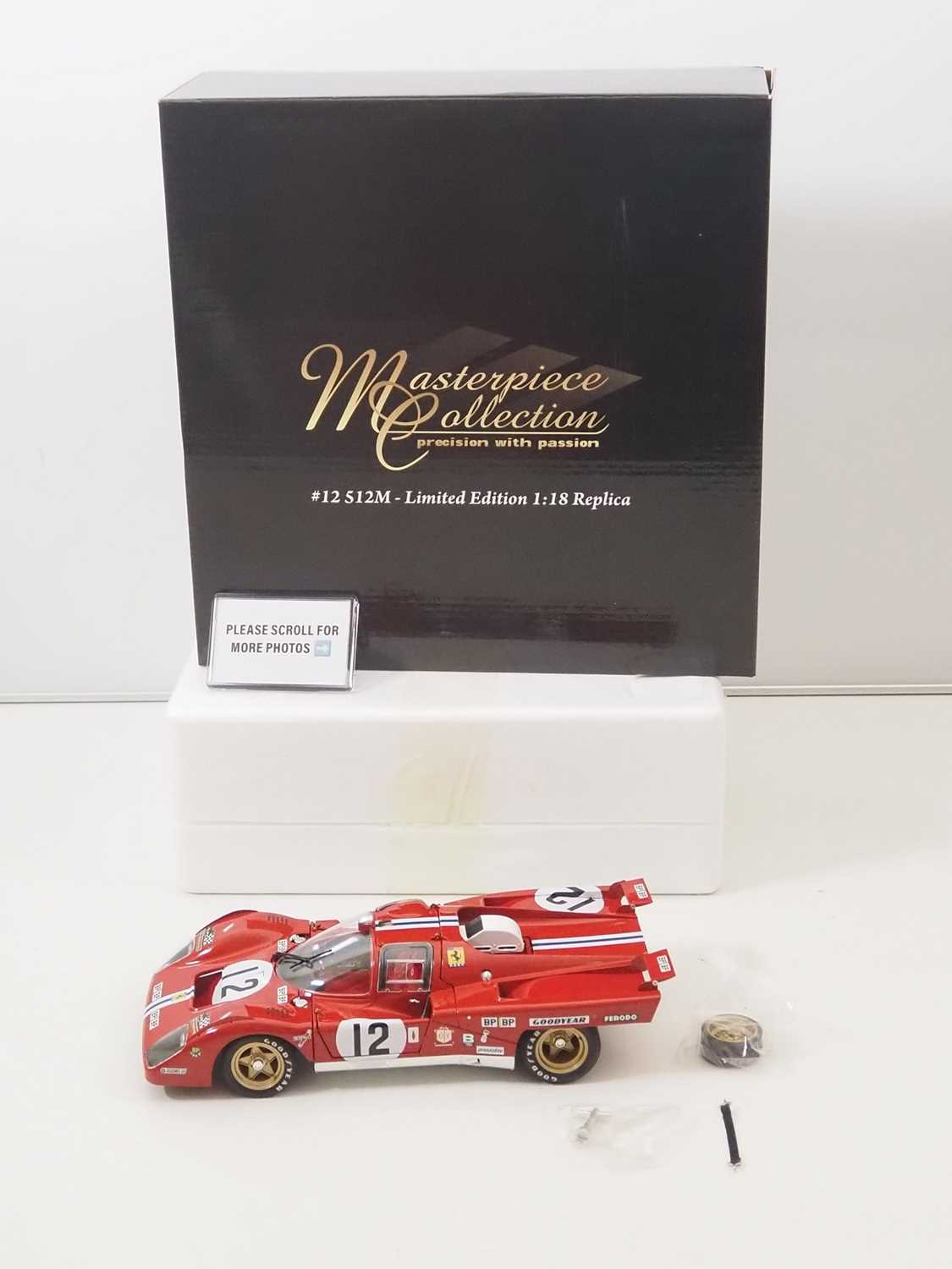 Lot 425 - A GMP M1801002 1/18 scale diecast Ferrari 512M...
