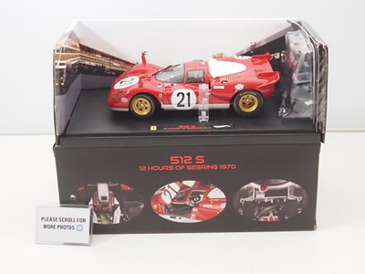 Lot 429 - A HOTWHEELS ELITE 1/18 scale diecast Ferrari...